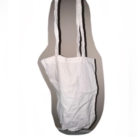 White Love Tote Bag - Picture 2 of 3